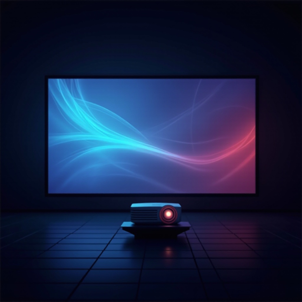 จอโปรเจคเตอร์ทำงานอย่างไร?