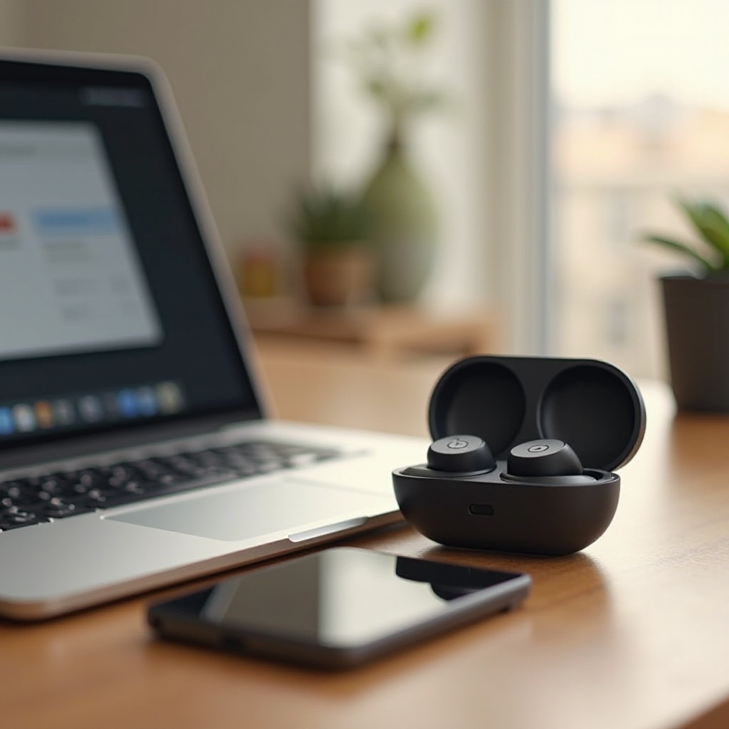 wie man Beats Fit Pro mit dem Laptop verbindet