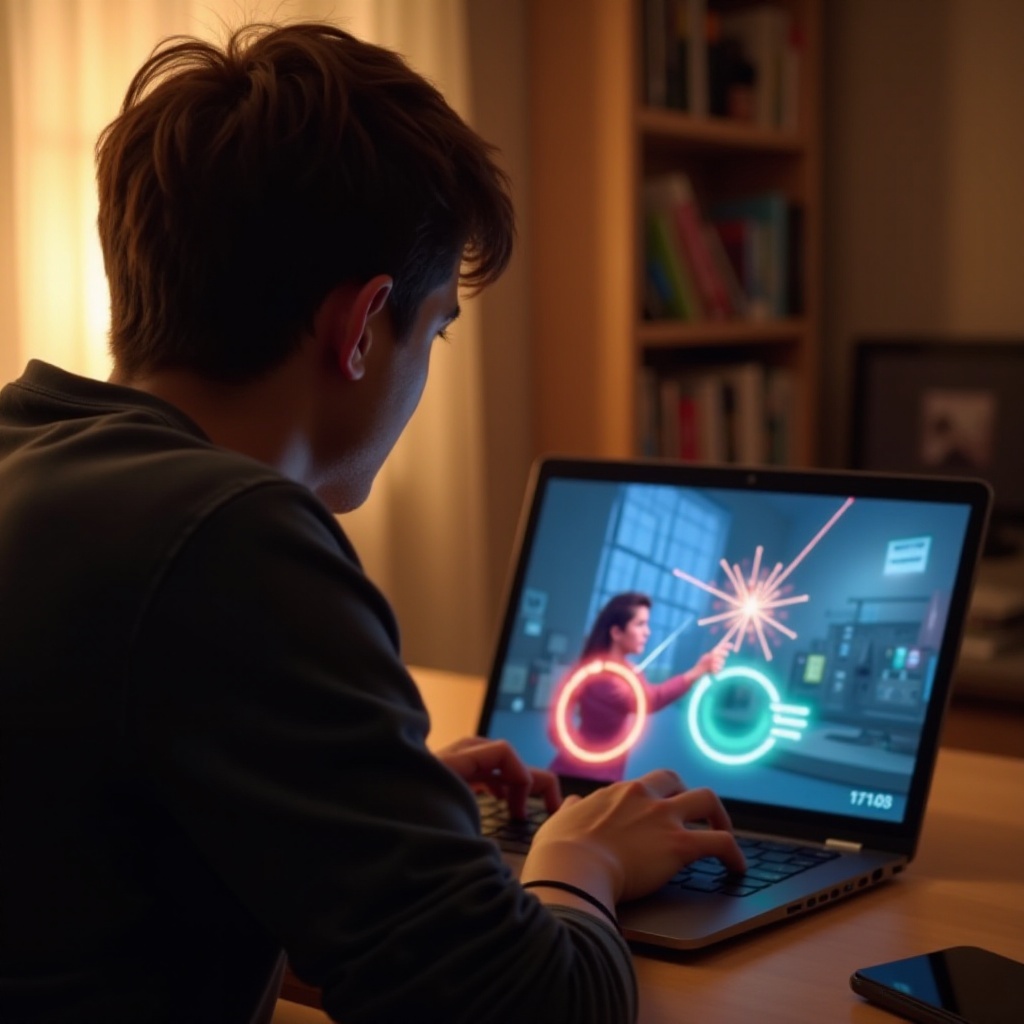 come mostrare le hitbox su Chromebook