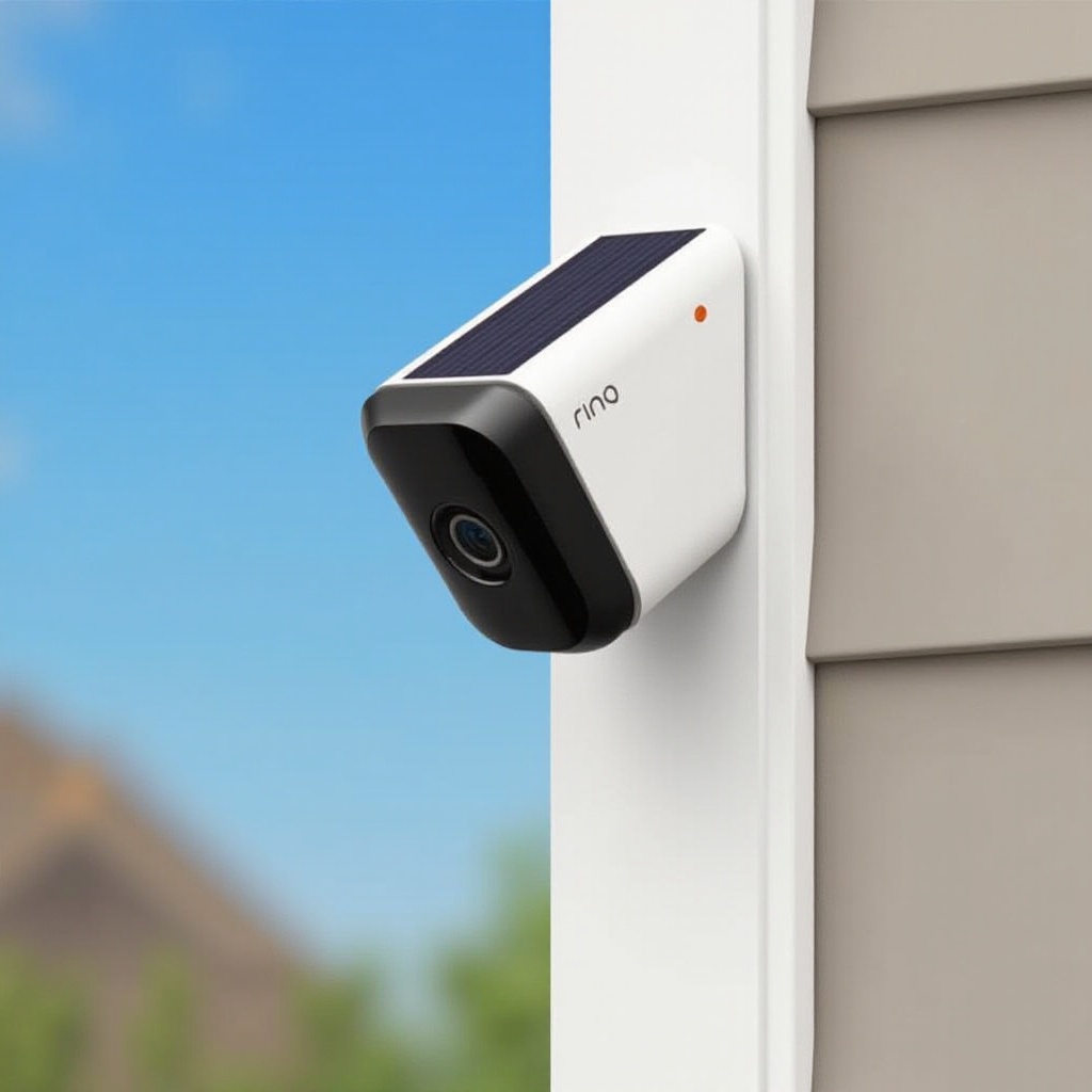 Revisão da câmera solar Ring