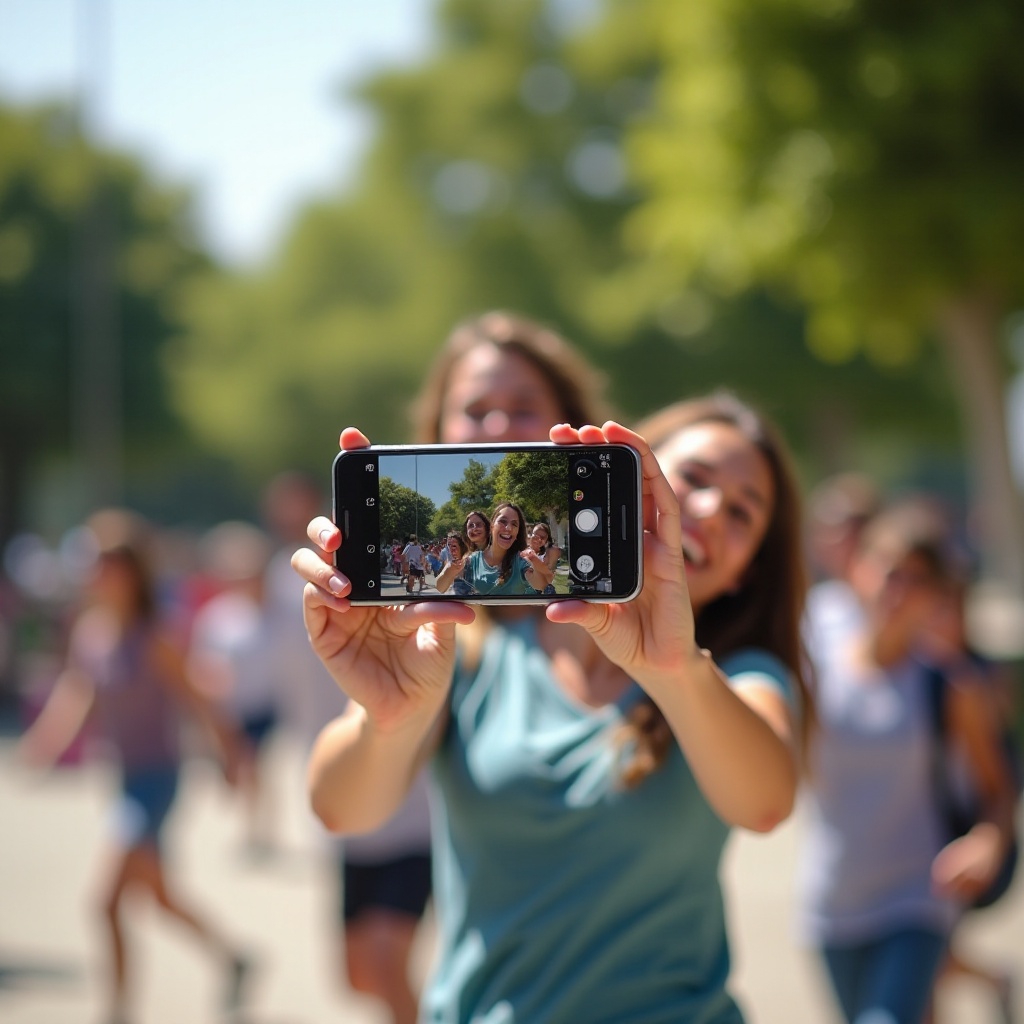 modalità raffica Android