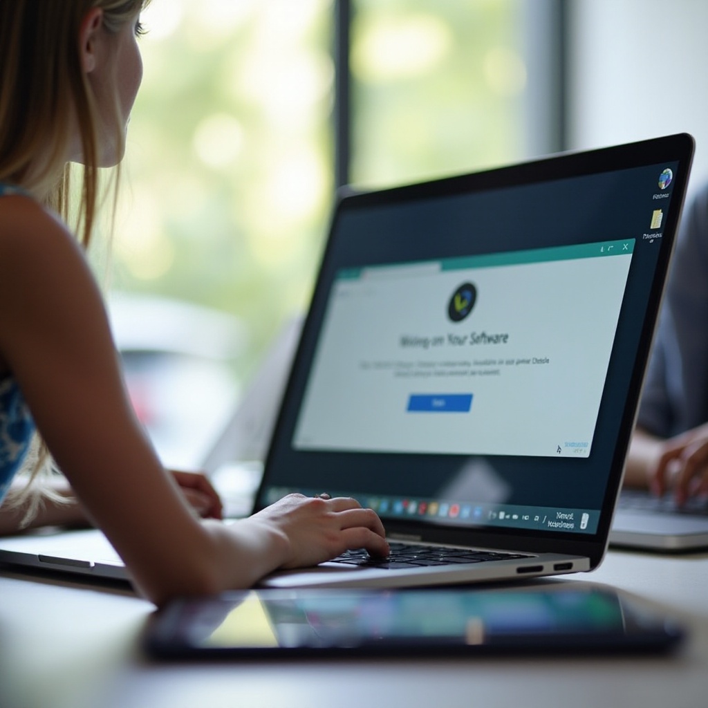 como baixar software no TI-84 Chromebook