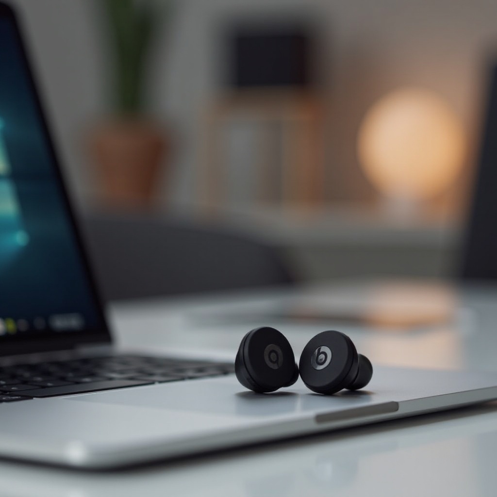 كيفية توصيل Beats Fit Pro بجهاز الكمبيوتر المحمول
