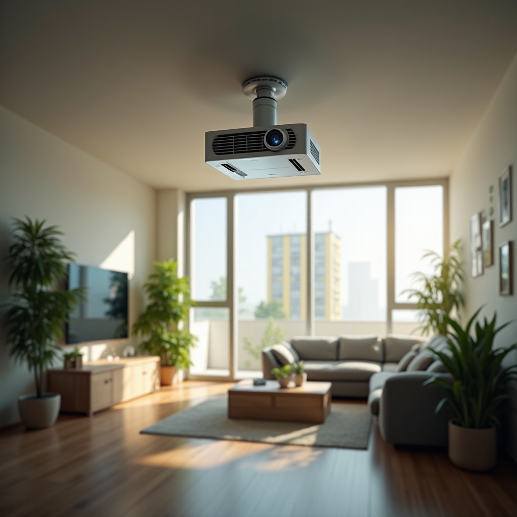 projetor eficiente em termos de energia para casas ecológicas