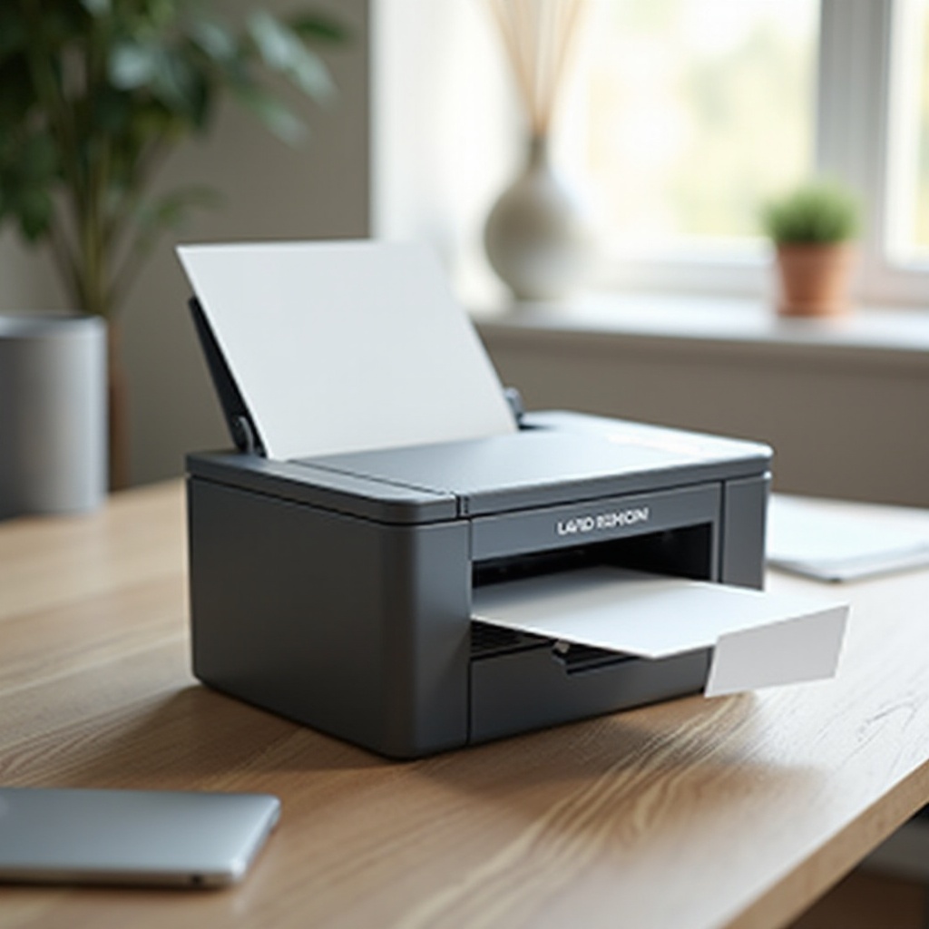 Tragbarer Drucker, der normales Papier verwendet