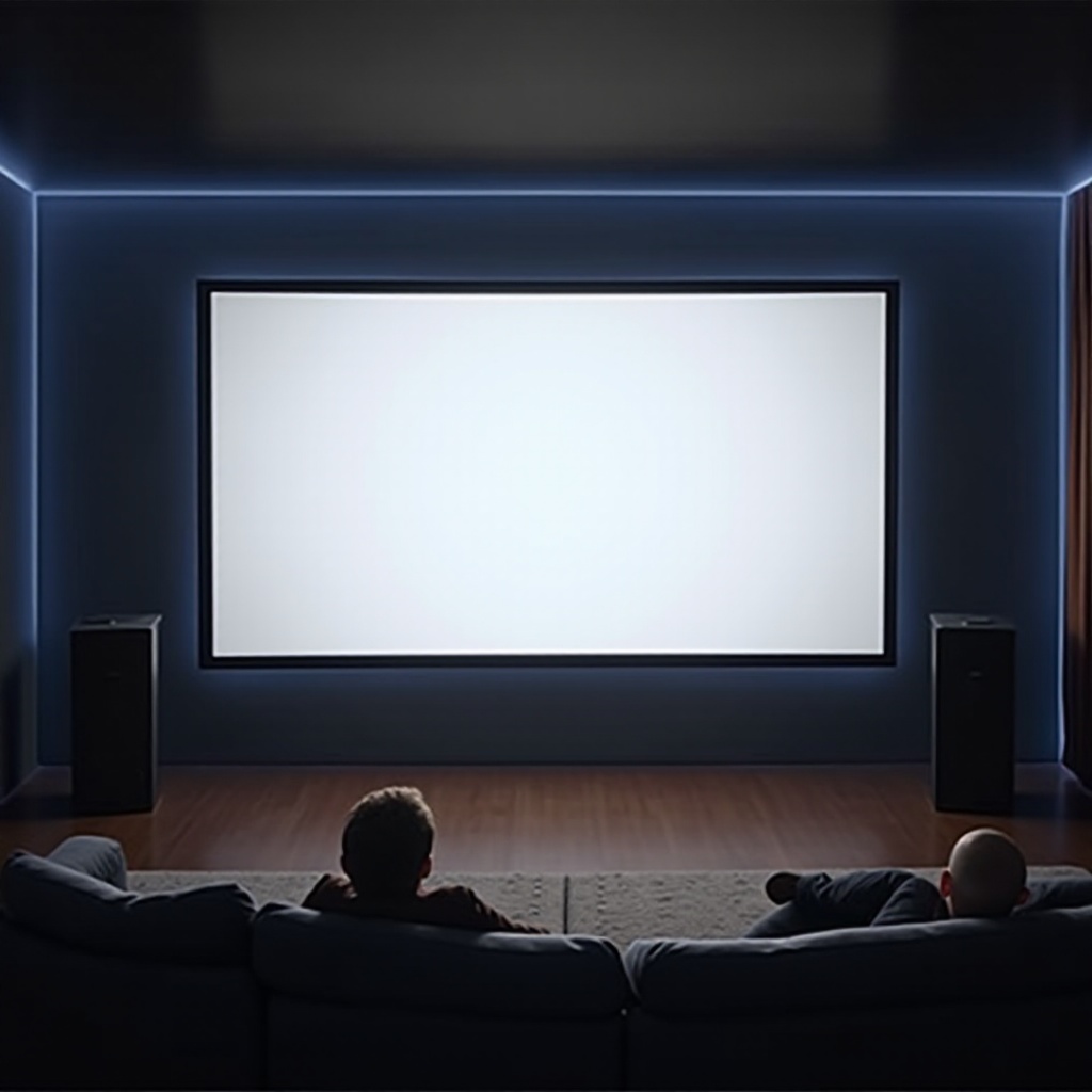 Wie funktioniert eine Projektorleinwand?