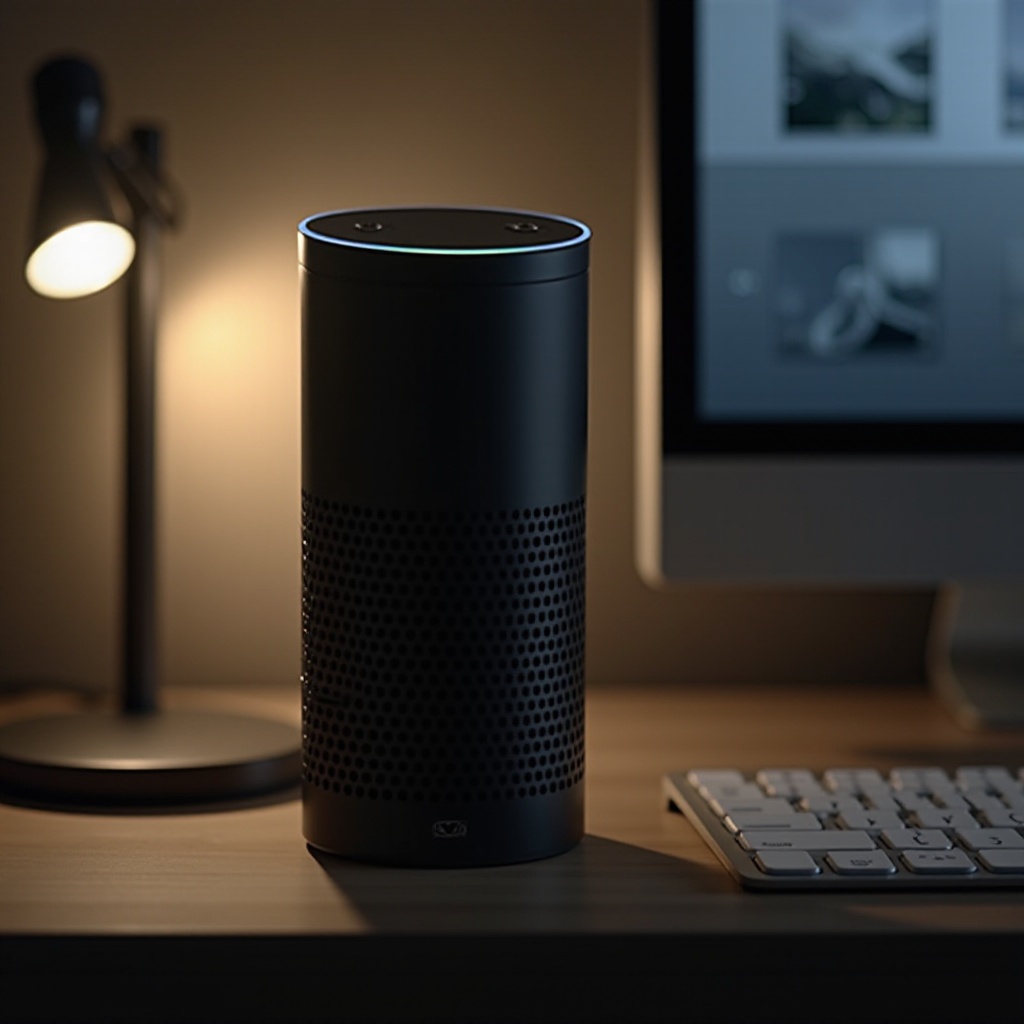 Alexa gelber Ring geht nicht weg