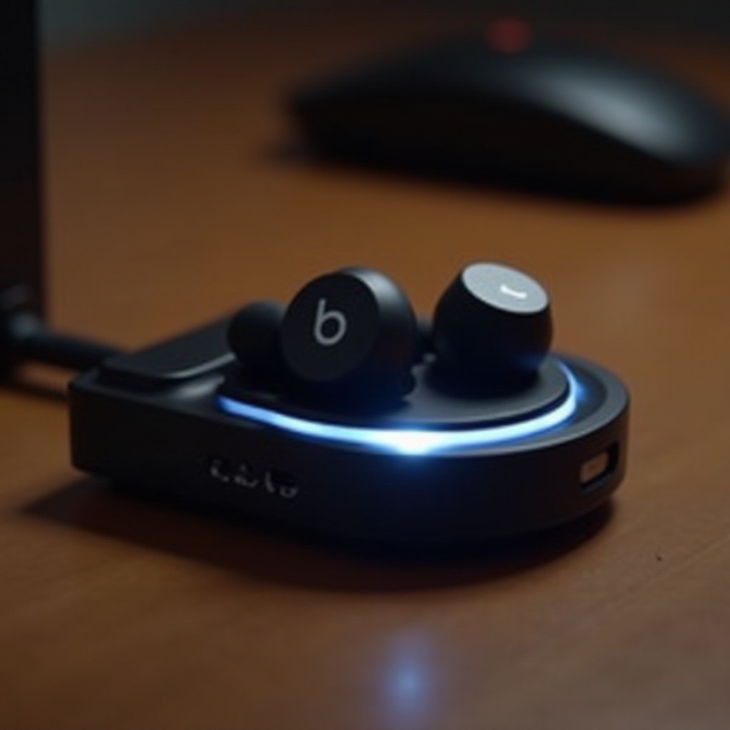 Beats Flex pisca luz branca ao carregar