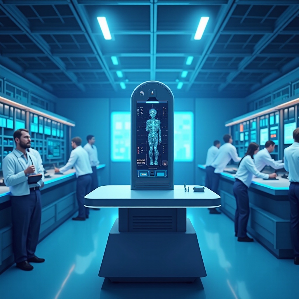 Scanners biométricos são usados para detectar doenças.