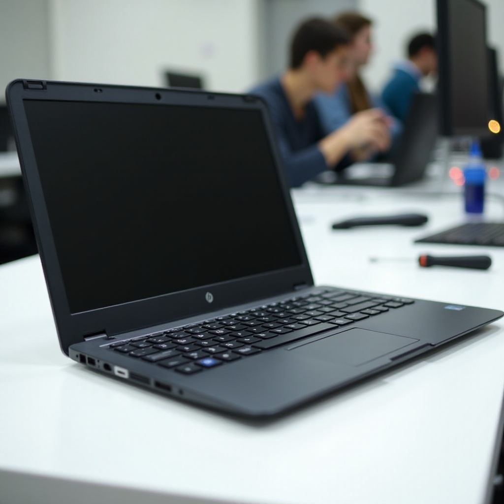 desmontagem do modelo de laptop hp 14-fq0051nr