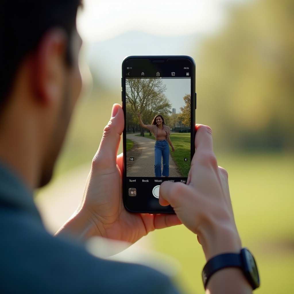 Serienbildmodus Android