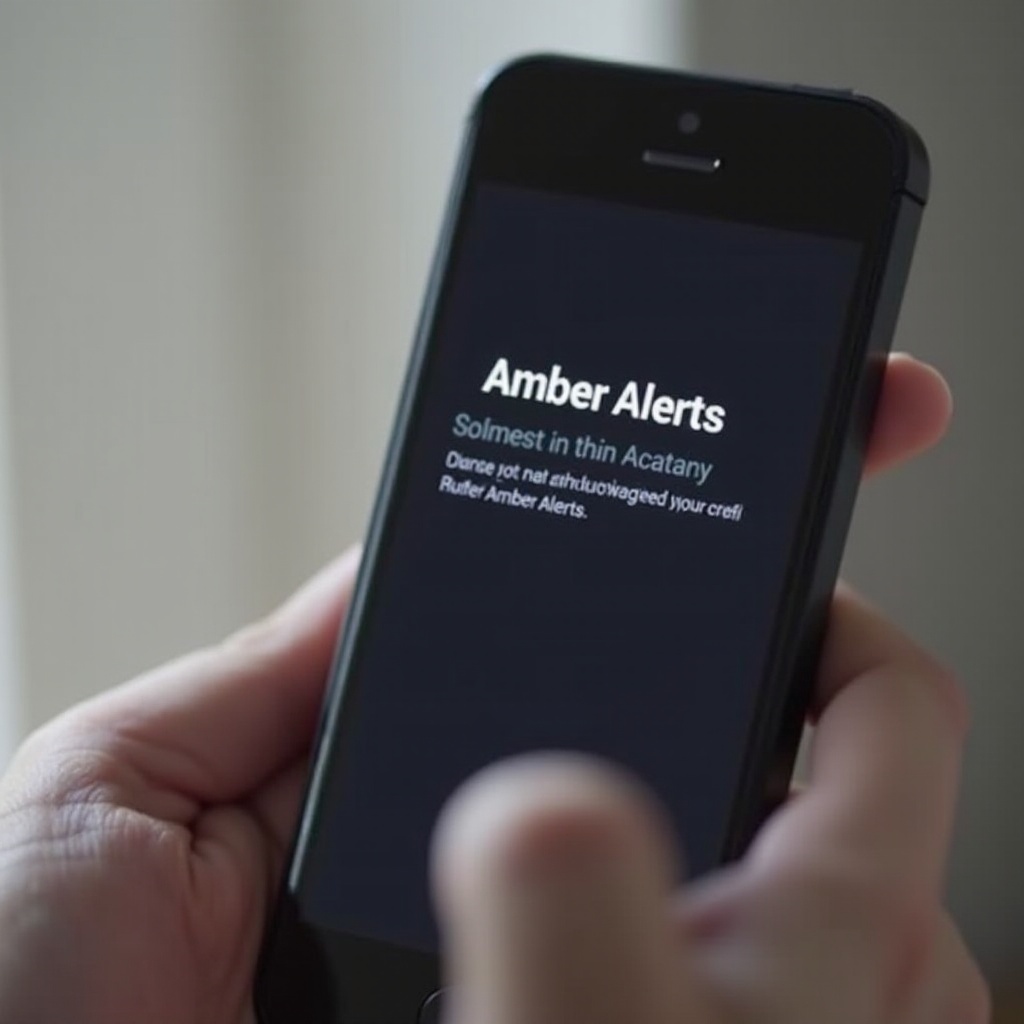 إزالة تنبيهات AMBER من الأندرويد