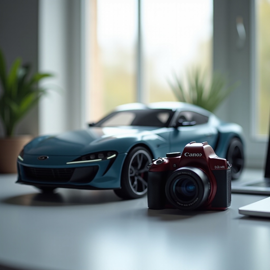 recensione di auto e fotocamera
