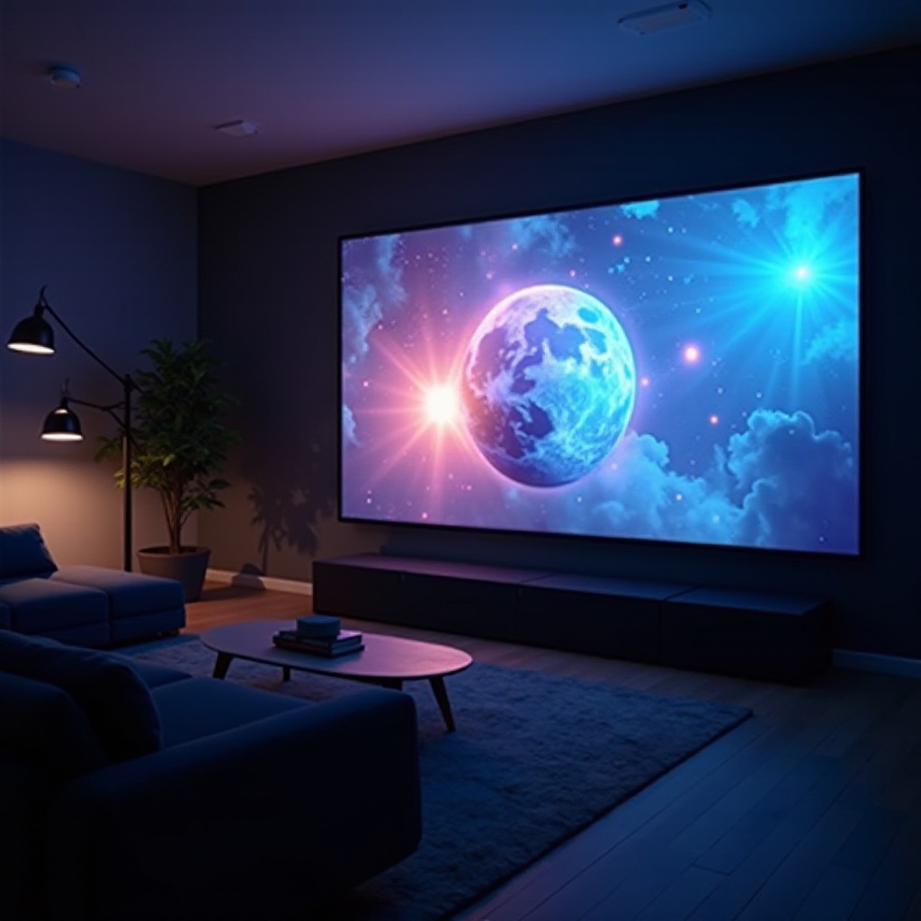 หน้าจอโปรเจคเตอร์ที่ดีที่สุดแบบอัลตร้าระยะสั้น