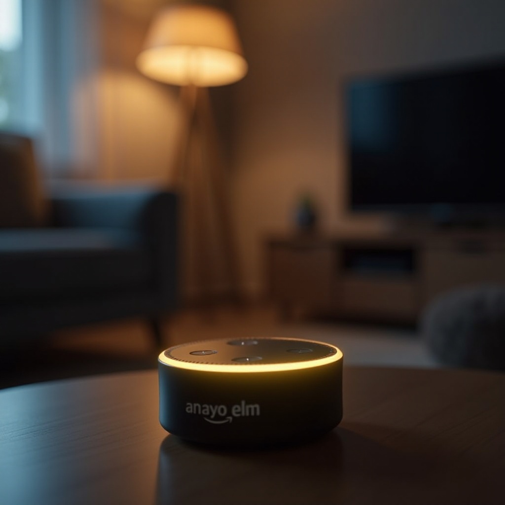 วงแหวนสีเหลืองของ Alexa ไม่หายไป