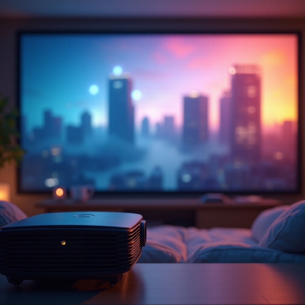 melhor tela de projetor de curta distância ultra