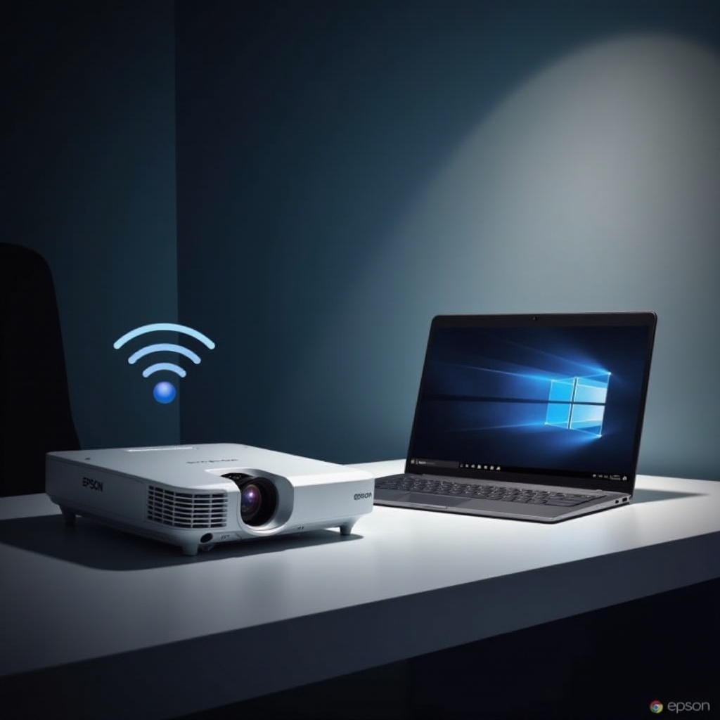 كيفية توصيل جهاز Chromebook بجهاز عرض Epson لاسلكيًا