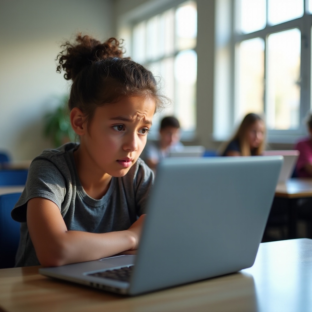 Kann mich nach dem Schul-Laptop nicht in mein Schulkonto einloggen.