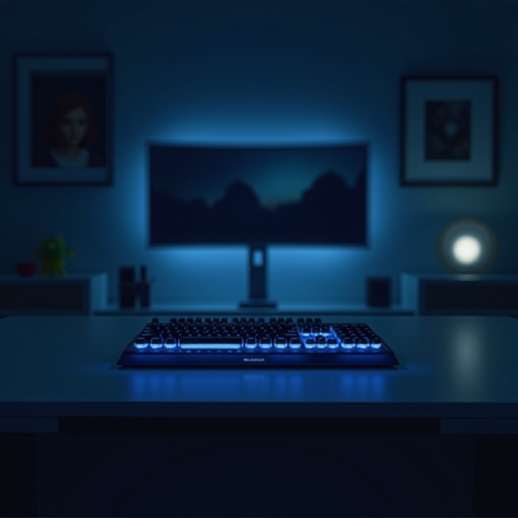 لوحة مفاتيح ألعاب صامتة جيدة