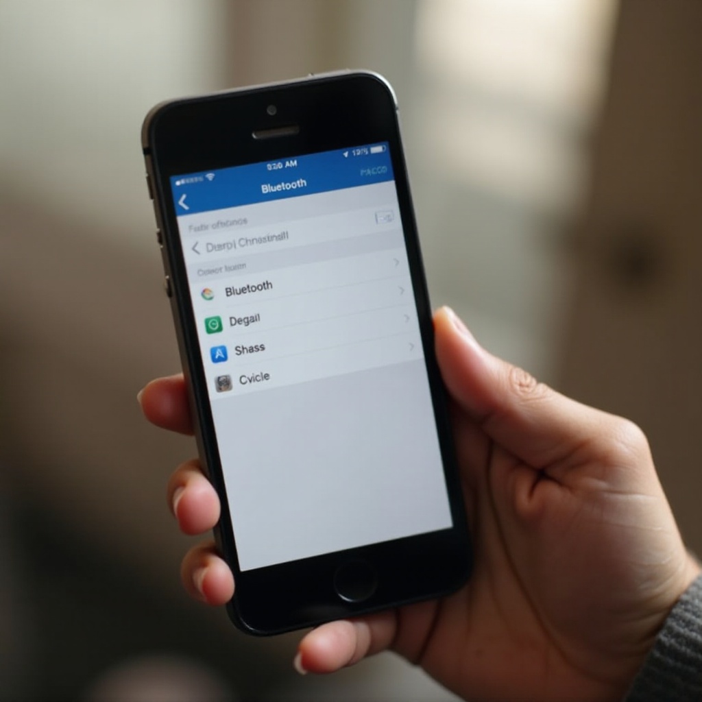 transferência de fotos por Bluetooth