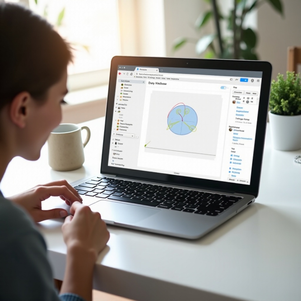 วิธีแสดง hitboxes บน Chromebook