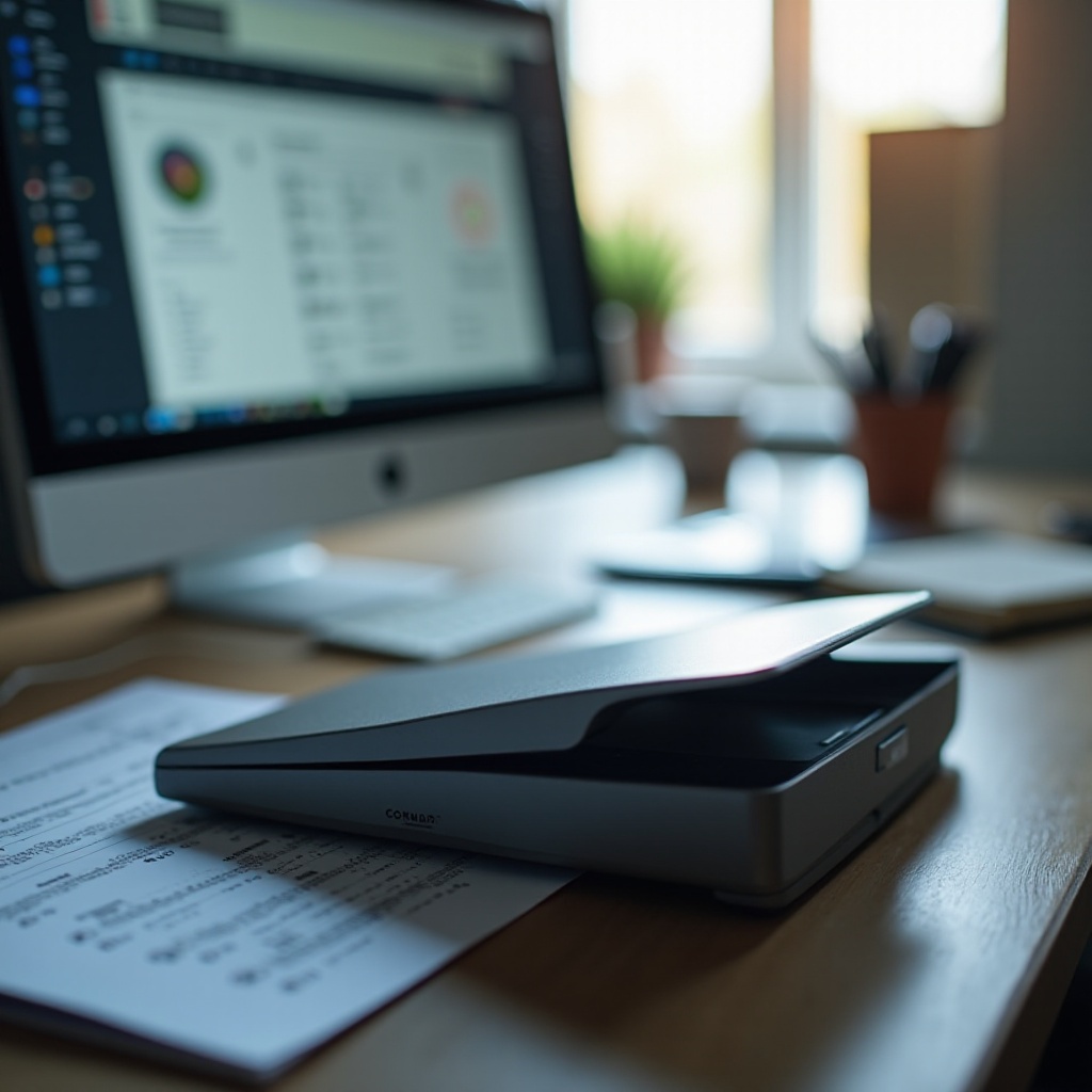 problemas comuns com scanners