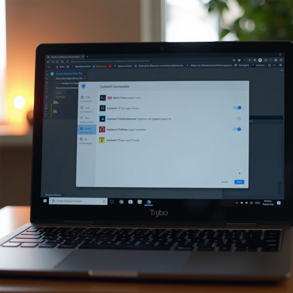 come mostrare le hitbox su Chromebook