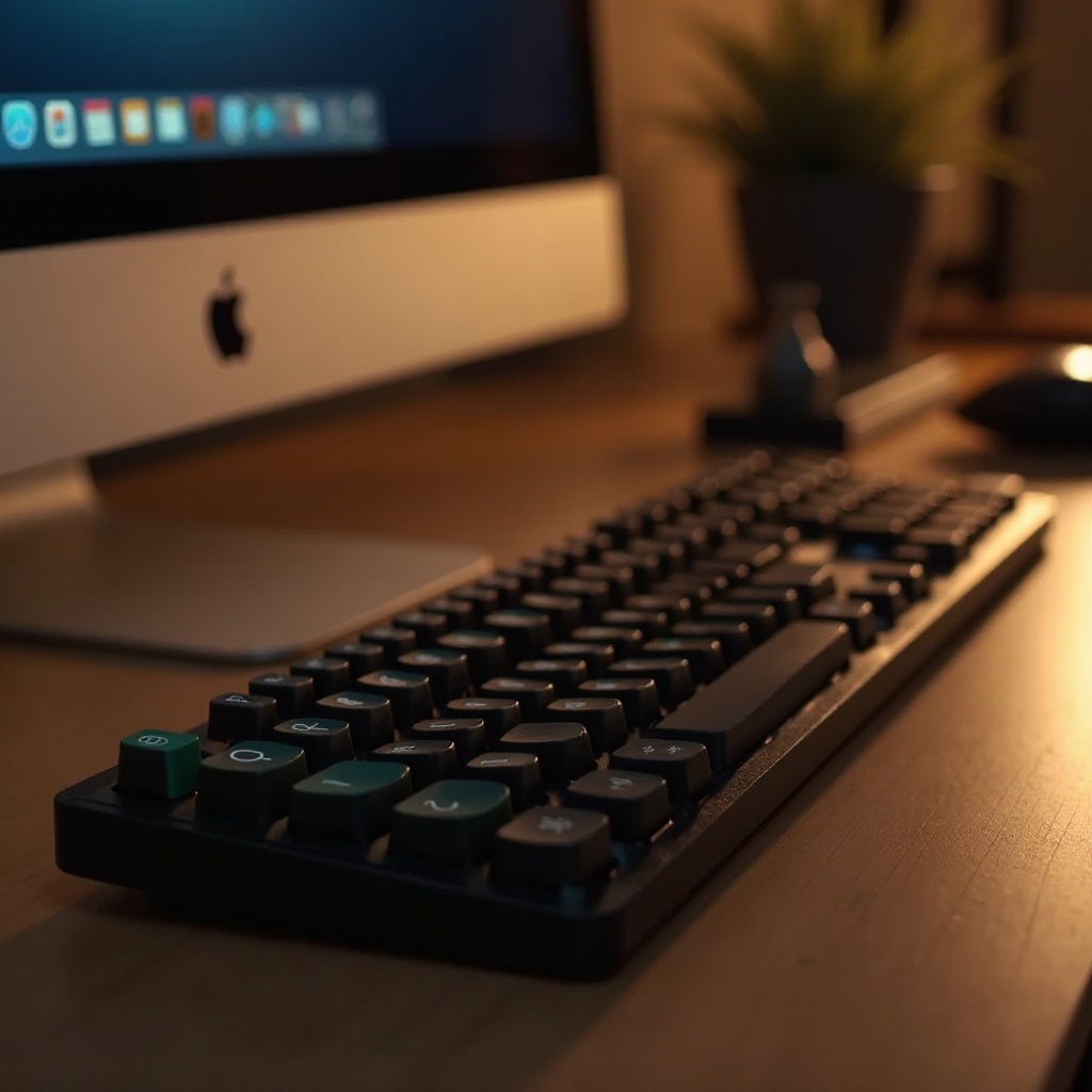 لوحة مفاتيح عتيقة لأجهزة ماك