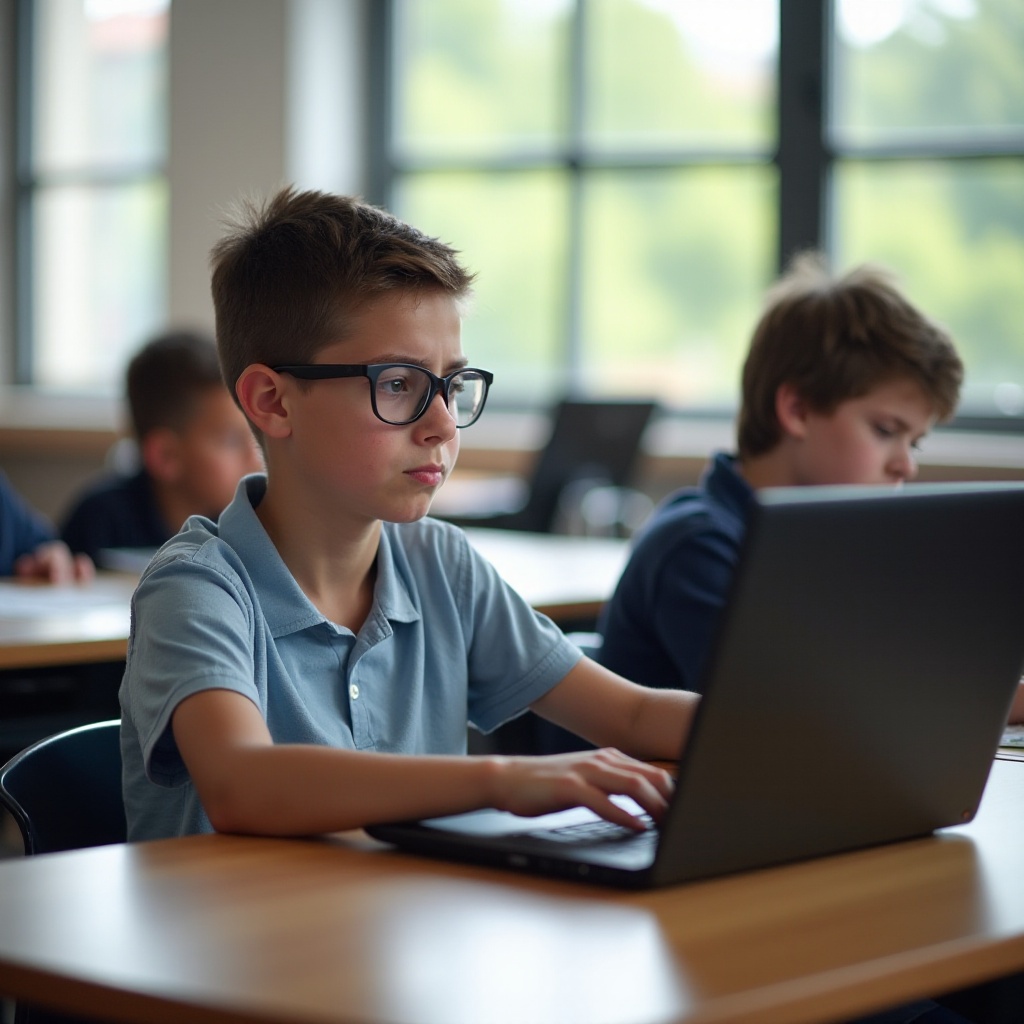 غير قادر على تسجيل الدخول إلى حساب المدرسة الخاص بي بعد الكمبيوتر المحمول المدرسي.