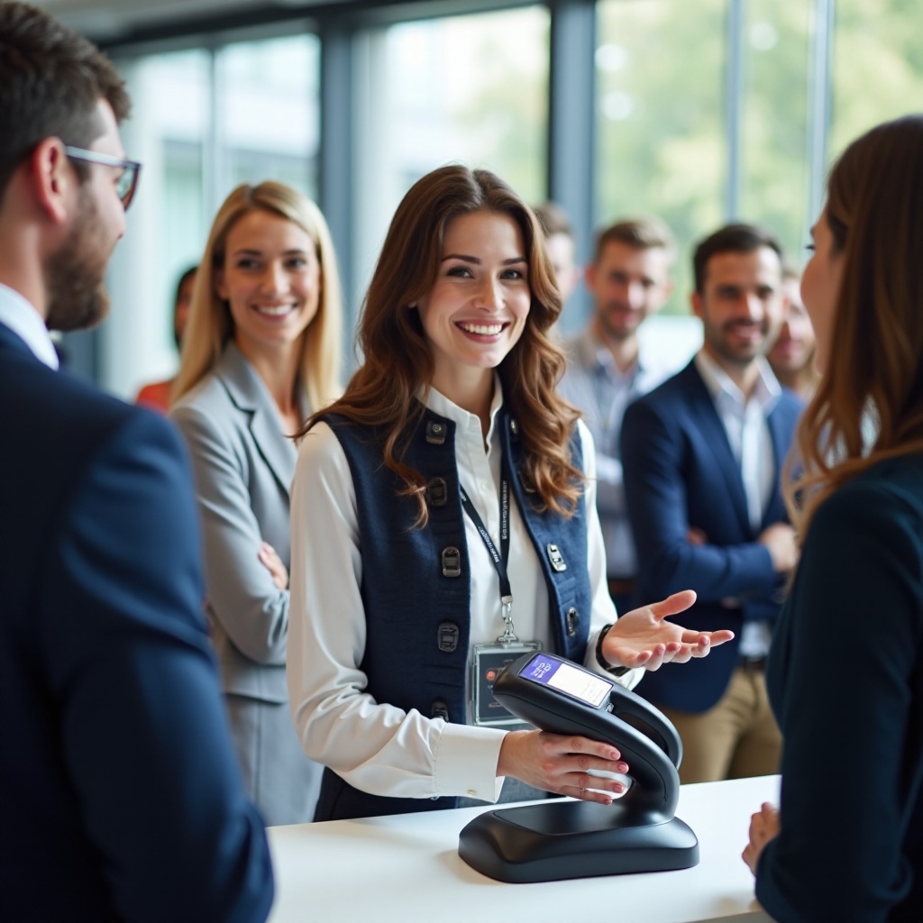 scanner per badge per conferenze
